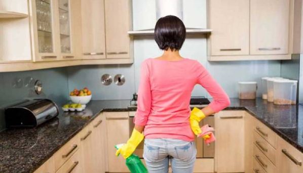 kitchen-cleaning تمیز کردن لوازم برقی