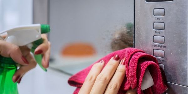 تميز كردن داخل مایکروفر